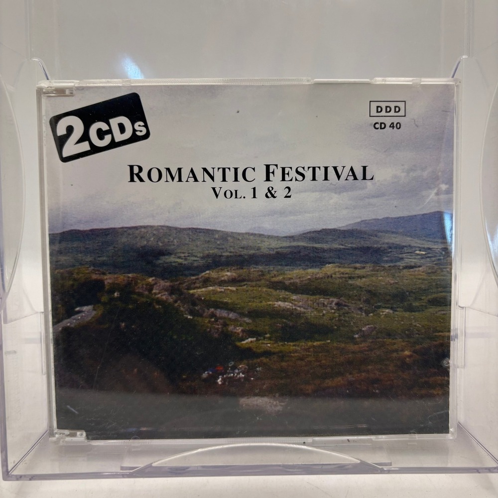 Romantic Festival‎ Vols 1 & 2 Classical Music 2 CD Set Pilz Vienna Master